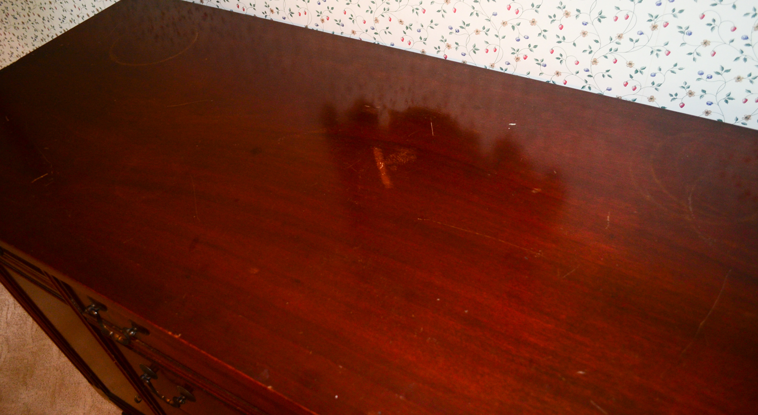 Traditional Cherry Sideboard Circa 1940's