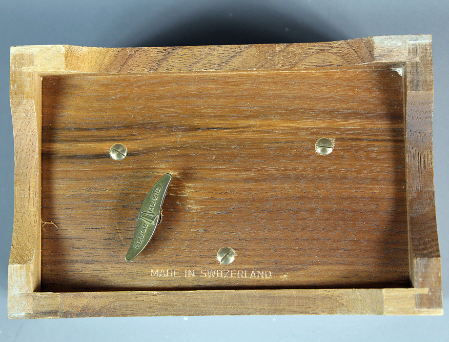 Reuge Music Box With Mozart Composition for the Glockenspiel