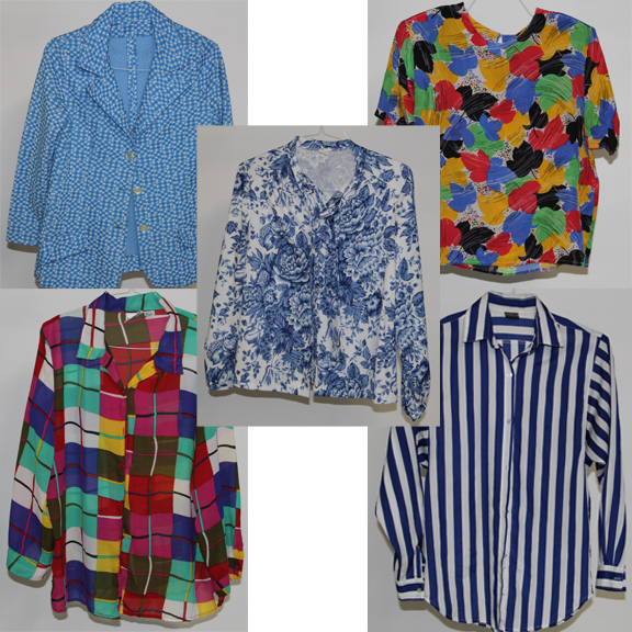 Group of Women's Vintage Blouses