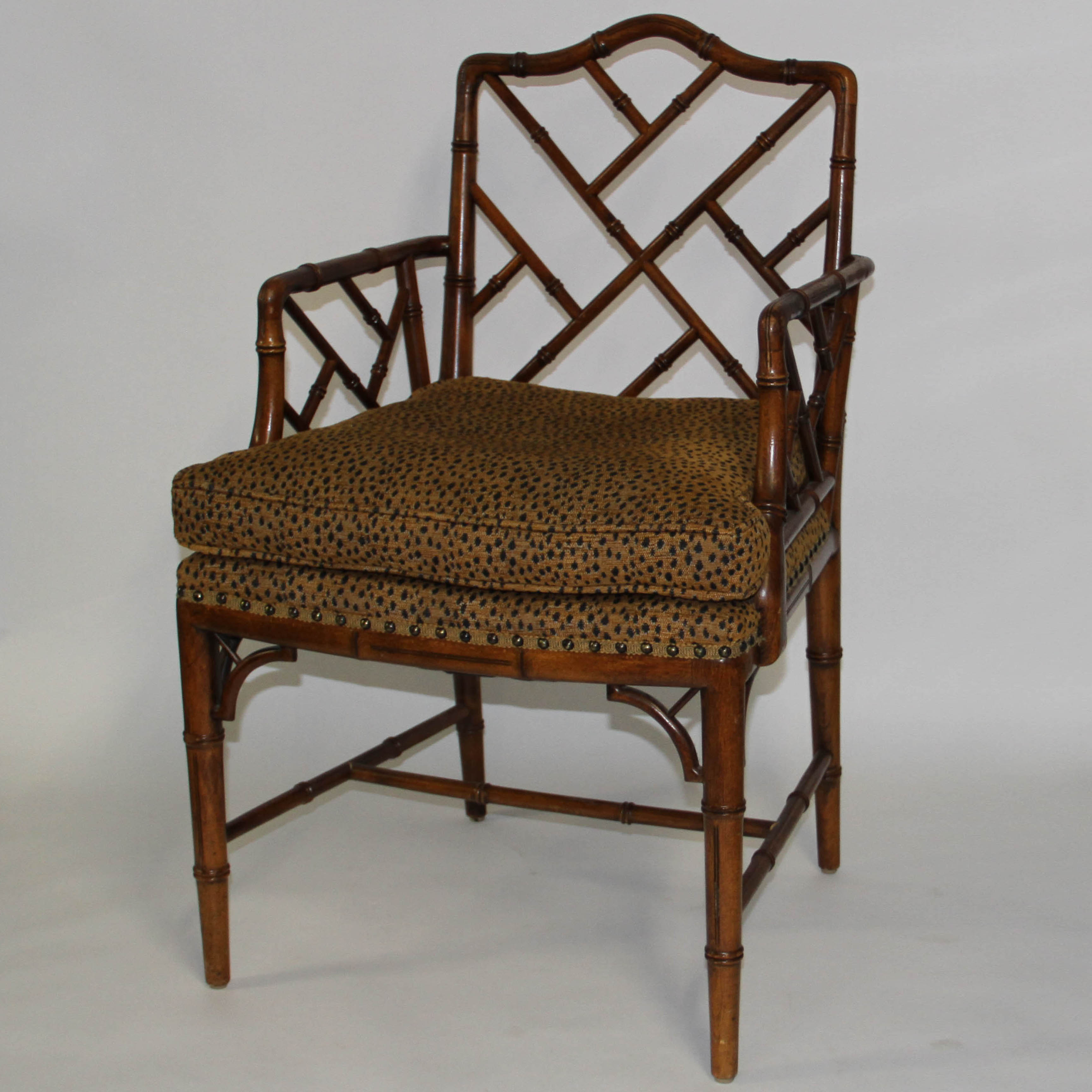 Pair of Chinese Chippendale Style Chairs