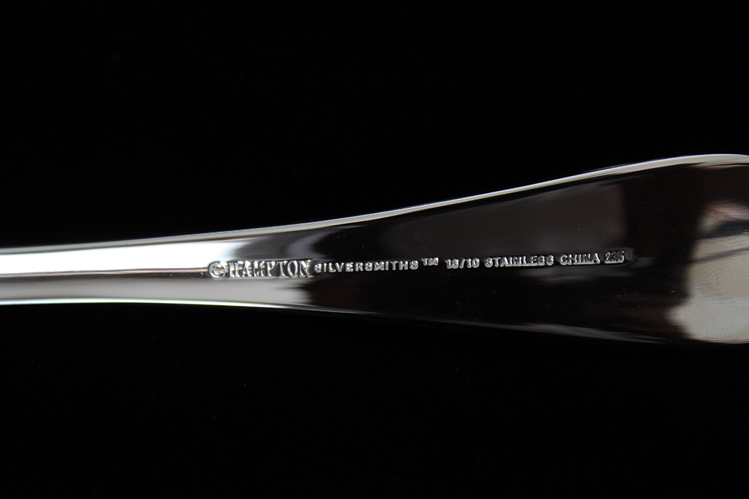 Hampton Silversmiths 24-Piece Stainless Steel China Flatware Set