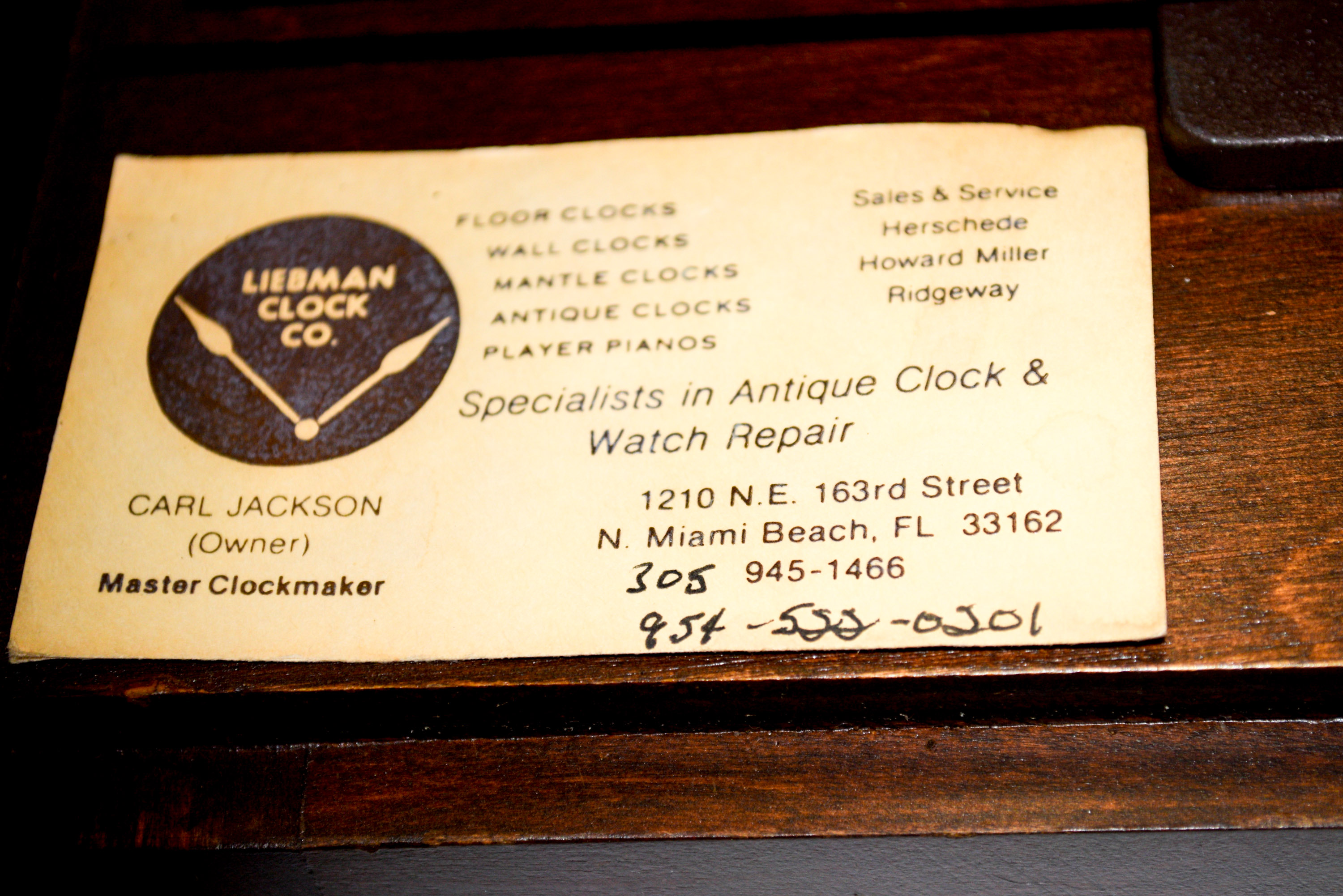 "Erhard Jauch" Mantel Clock