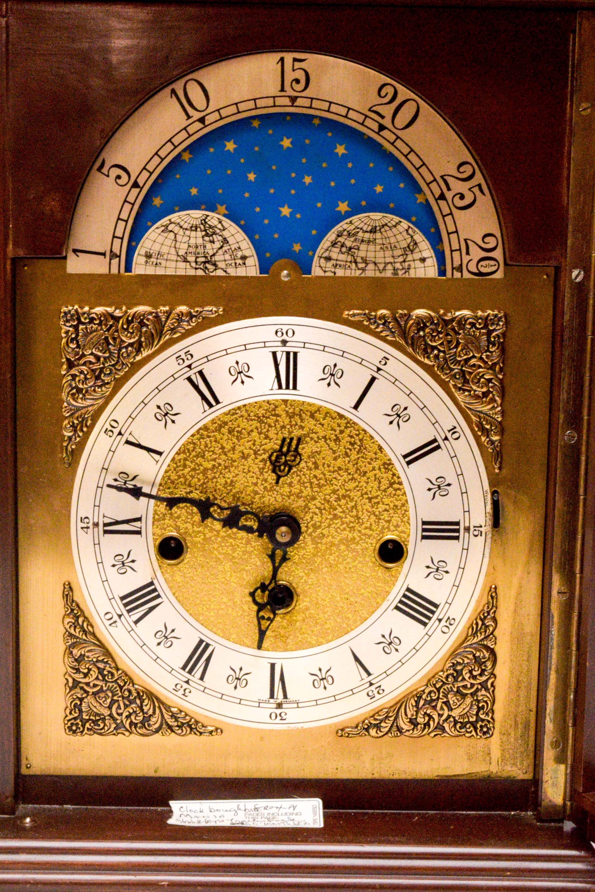 "Erhard Jauch" Mantel Clock