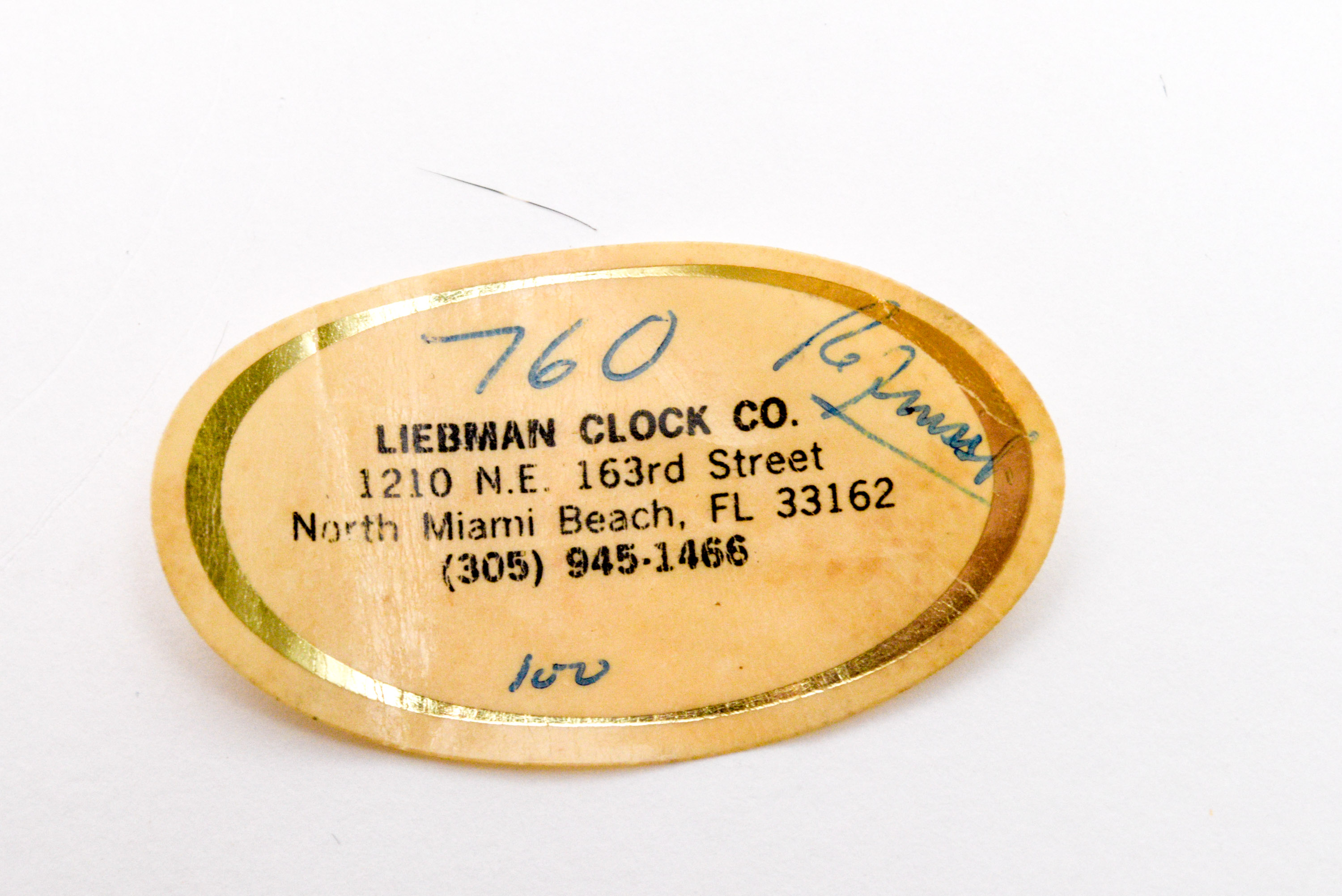 "Erhard Jauch" Mantel Clock