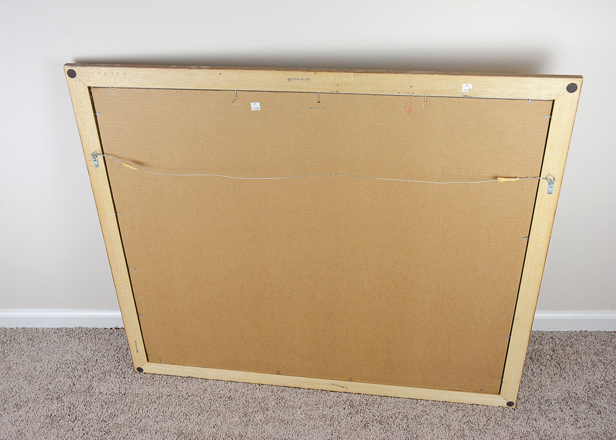 Framed Print of an Interior Scene with Piano by J. Gibson