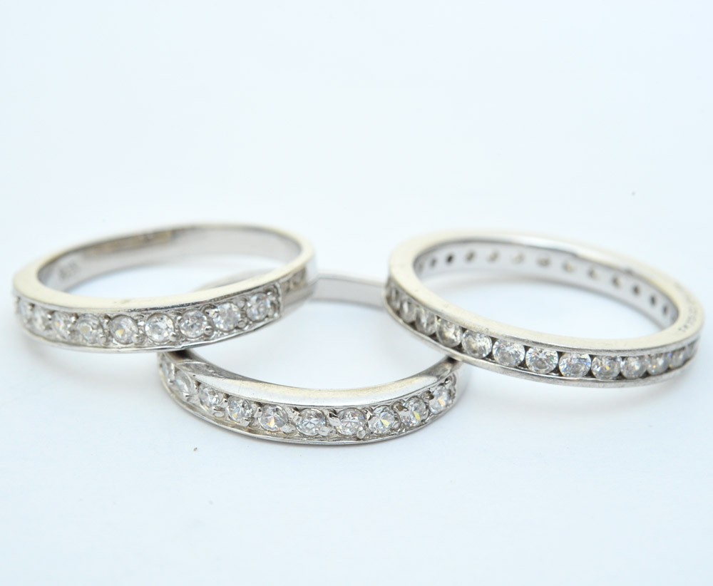 Collection of Sterling Silver Rings