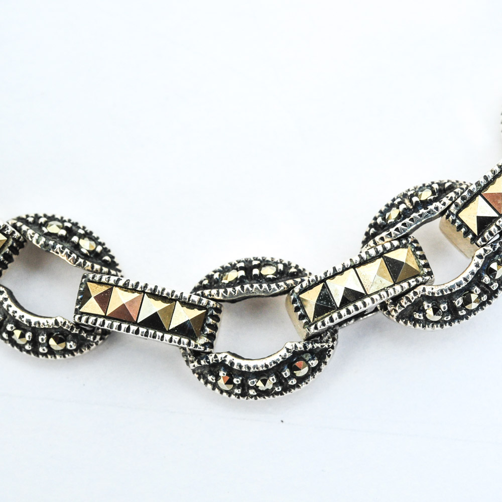 Sterling Silver and Marcasite Jewelry Featuring Judith Jack