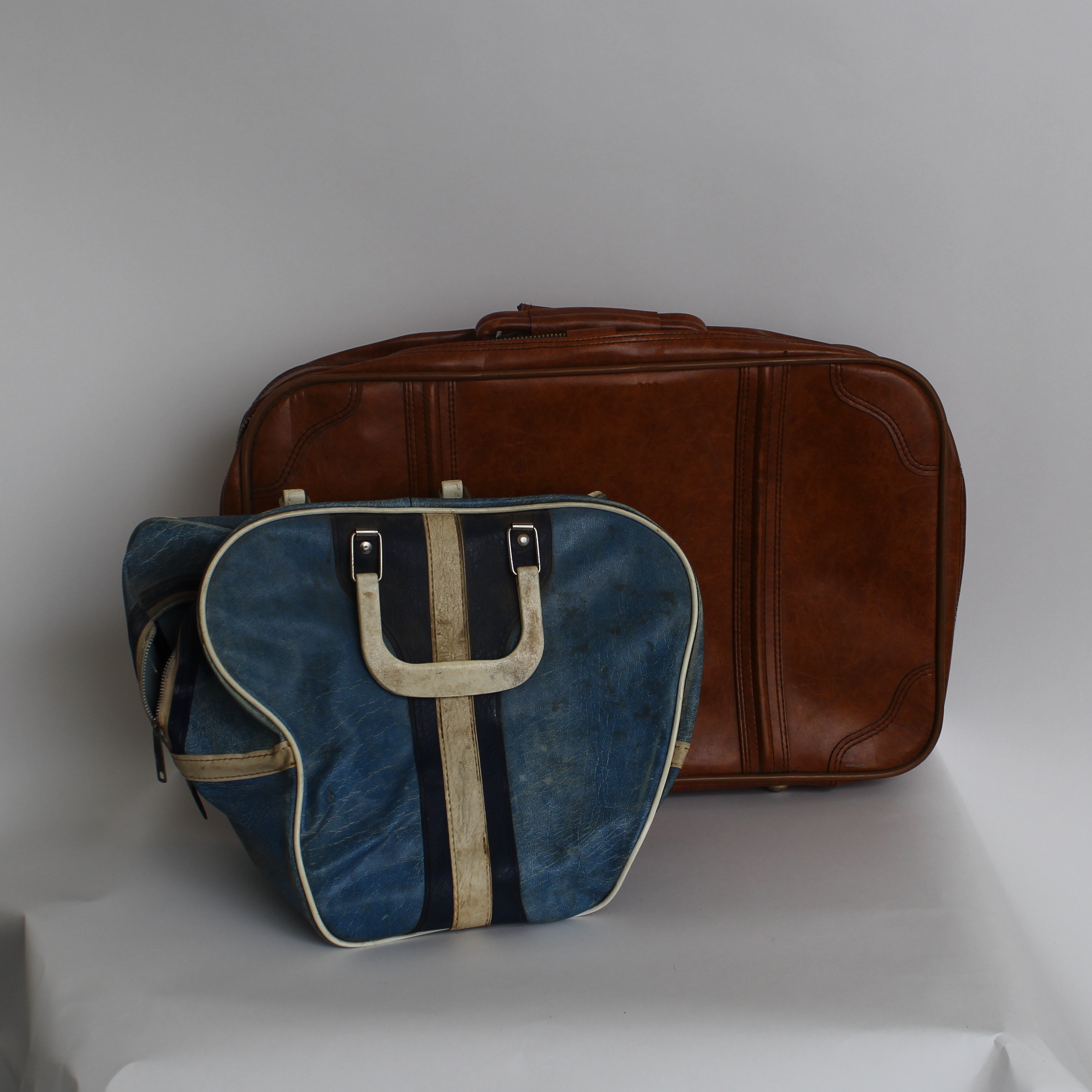 Pair of Vintage Luggage Bags