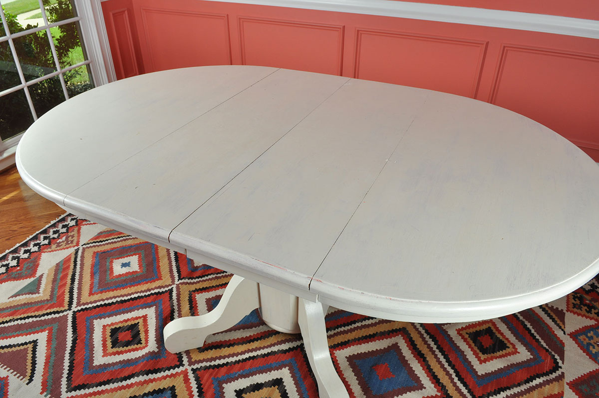 White Country Style Extendable Dining Table | EBTH