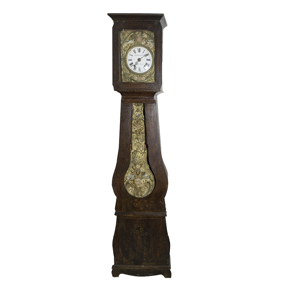 19th Century French Comtoise Longcase Clock