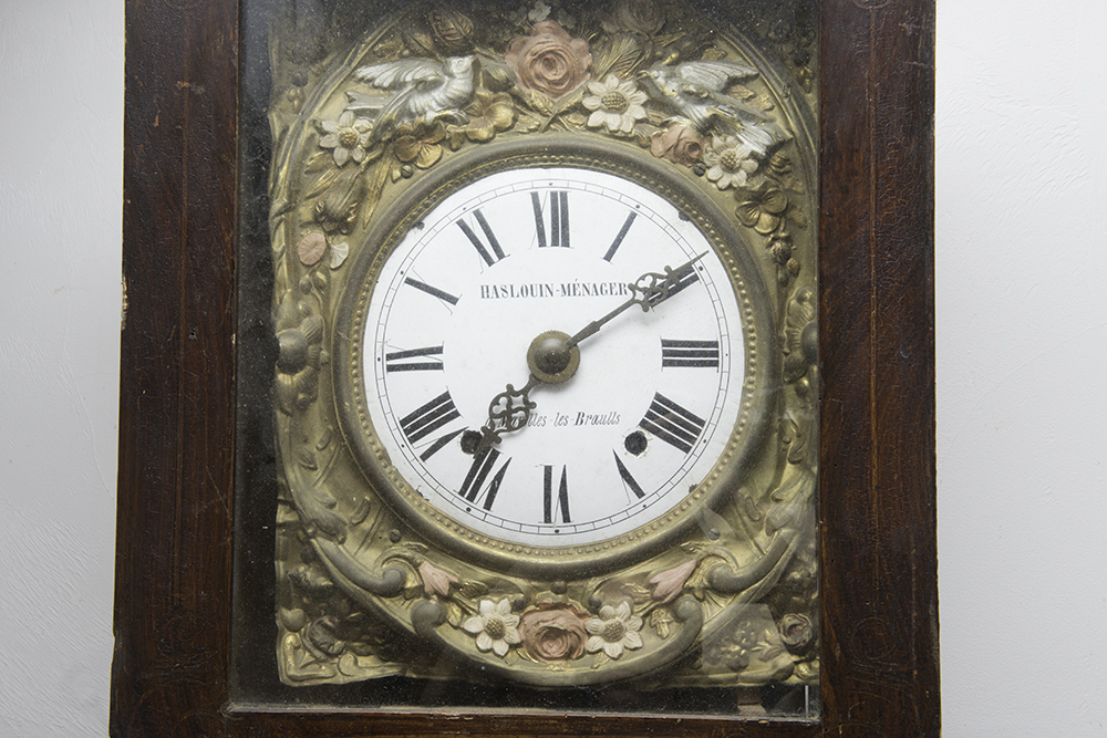19th Century French Comtoise Longcase Clock