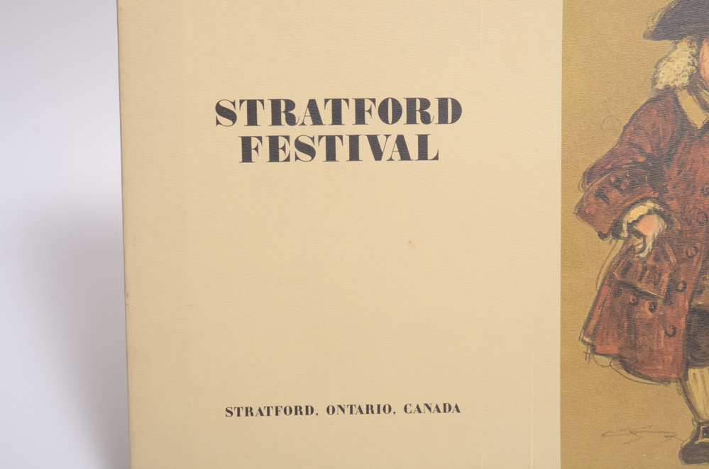 Souvenir Costume Design Prints from the Stratford Festival, Canada