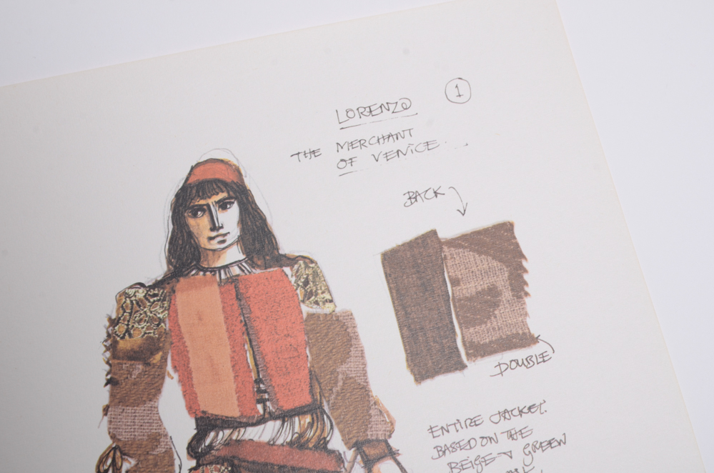 Souvenir Costume Design Prints from the Stratford Festival, Canada