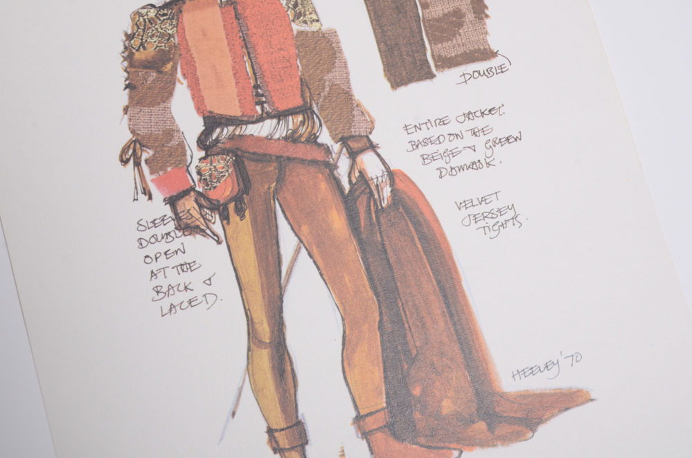 Souvenir Costume Design Prints from the Stratford Festival, Canada