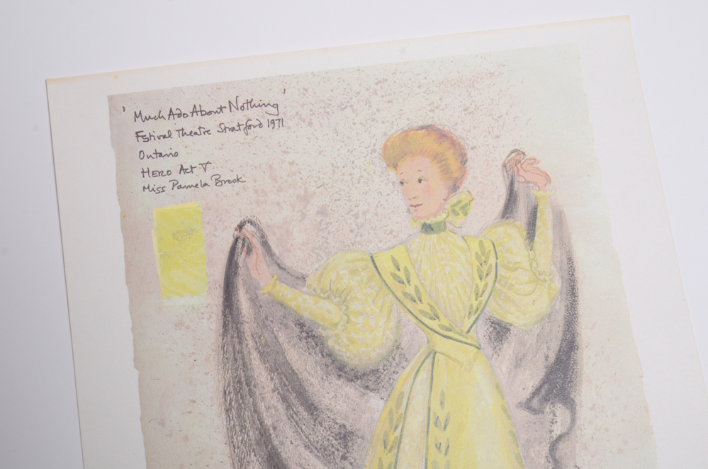 Souvenir Costume Design Prints from the Stratford Festival, Canada