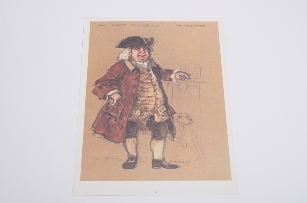Souvenir Costume Design Prints from the Stratford Festival, Canada