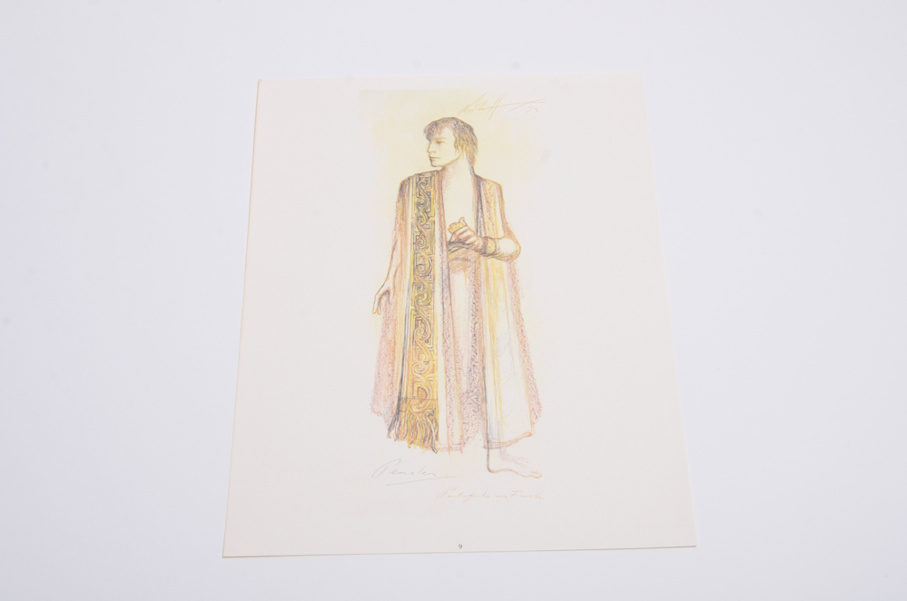 Souvenir Costume Design Prints from the Stratford Festival, Canada