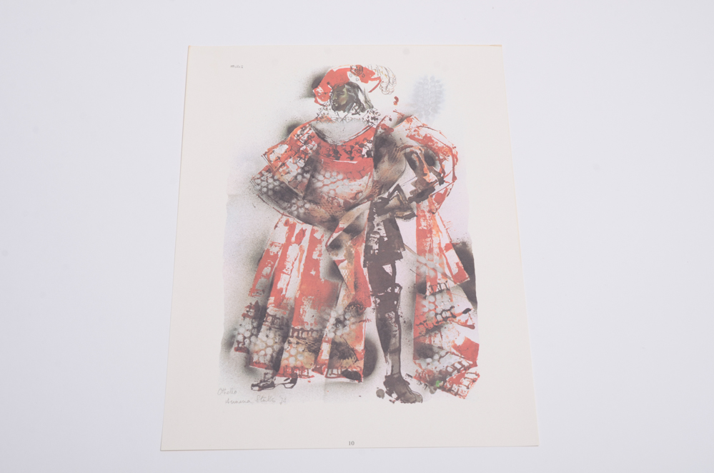 Souvenir Costume Design Prints from the Stratford Festival, Canada