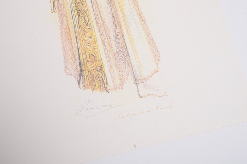 Souvenir Costume Design Prints from the Stratford Festival, Canada