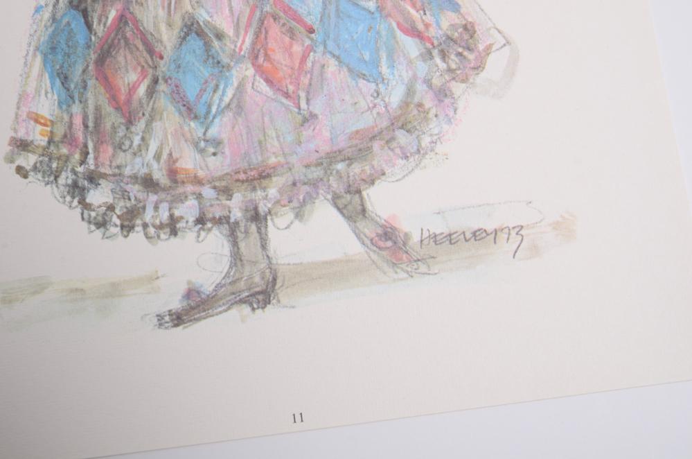 Souvenir Costume Design Prints from the Stratford Festival, Canada