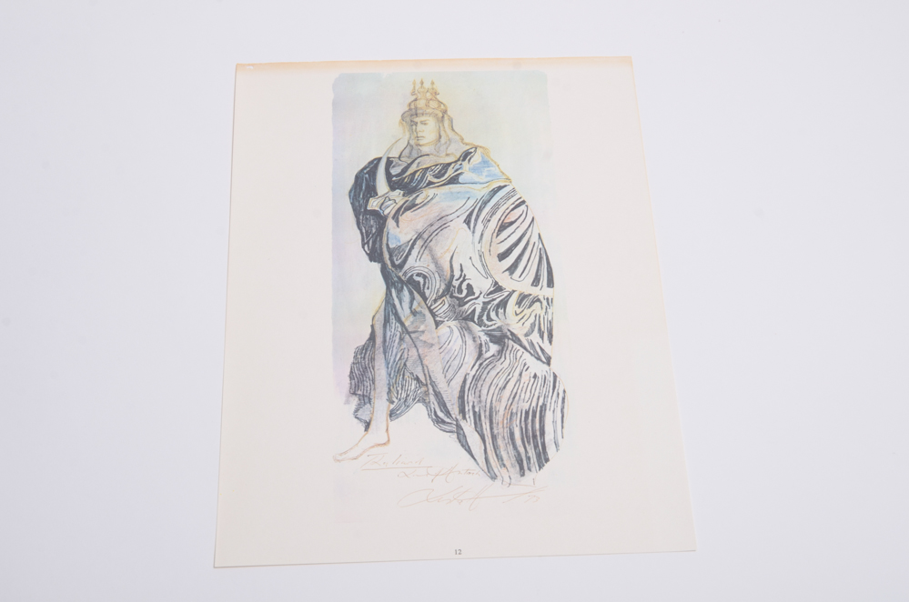 Souvenir Costume Design Prints from the Stratford Festival, Canada