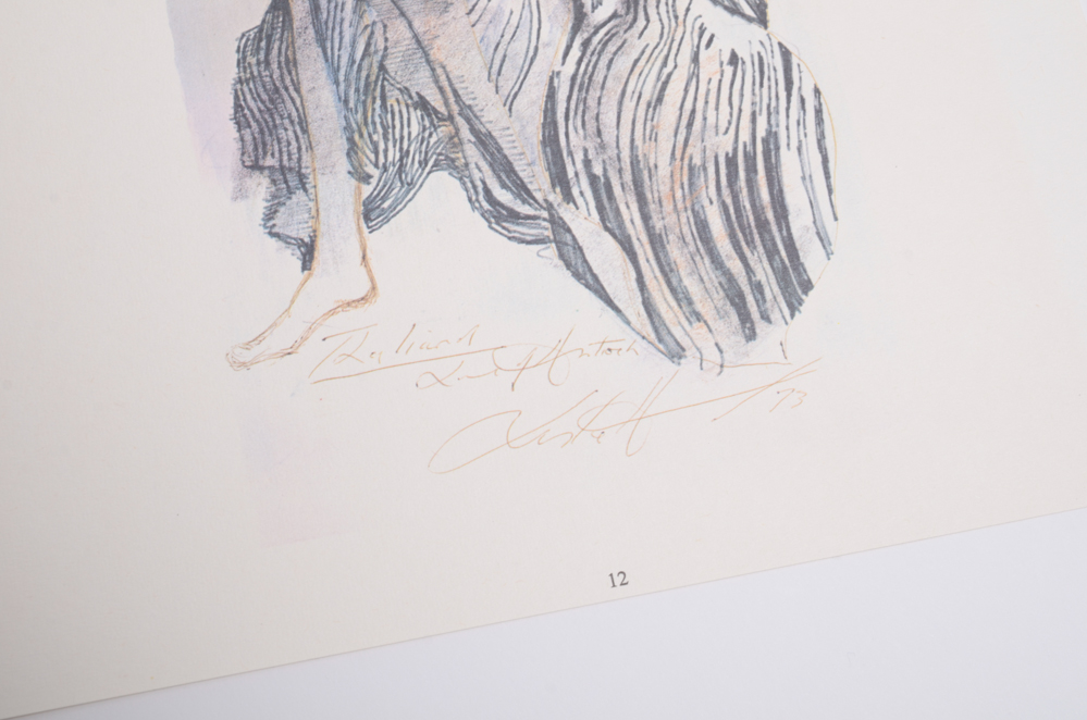 Souvenir Costume Design Prints from the Stratford Festival, Canada