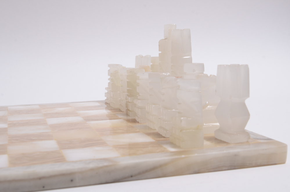 Mexican Onyx Chess Set