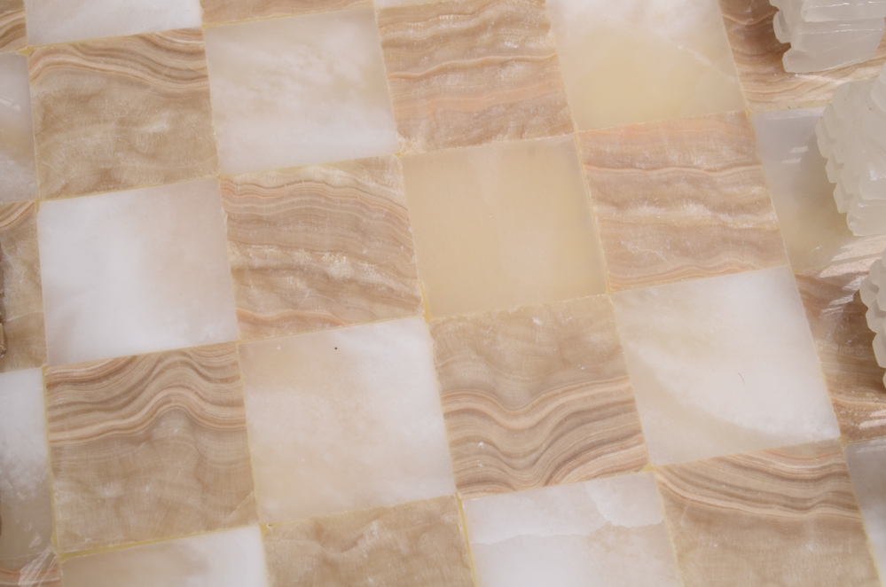 Mexican Onyx Chess Set