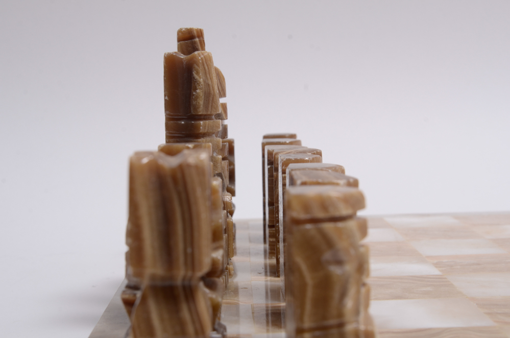 Mexican Onyx Chess Set