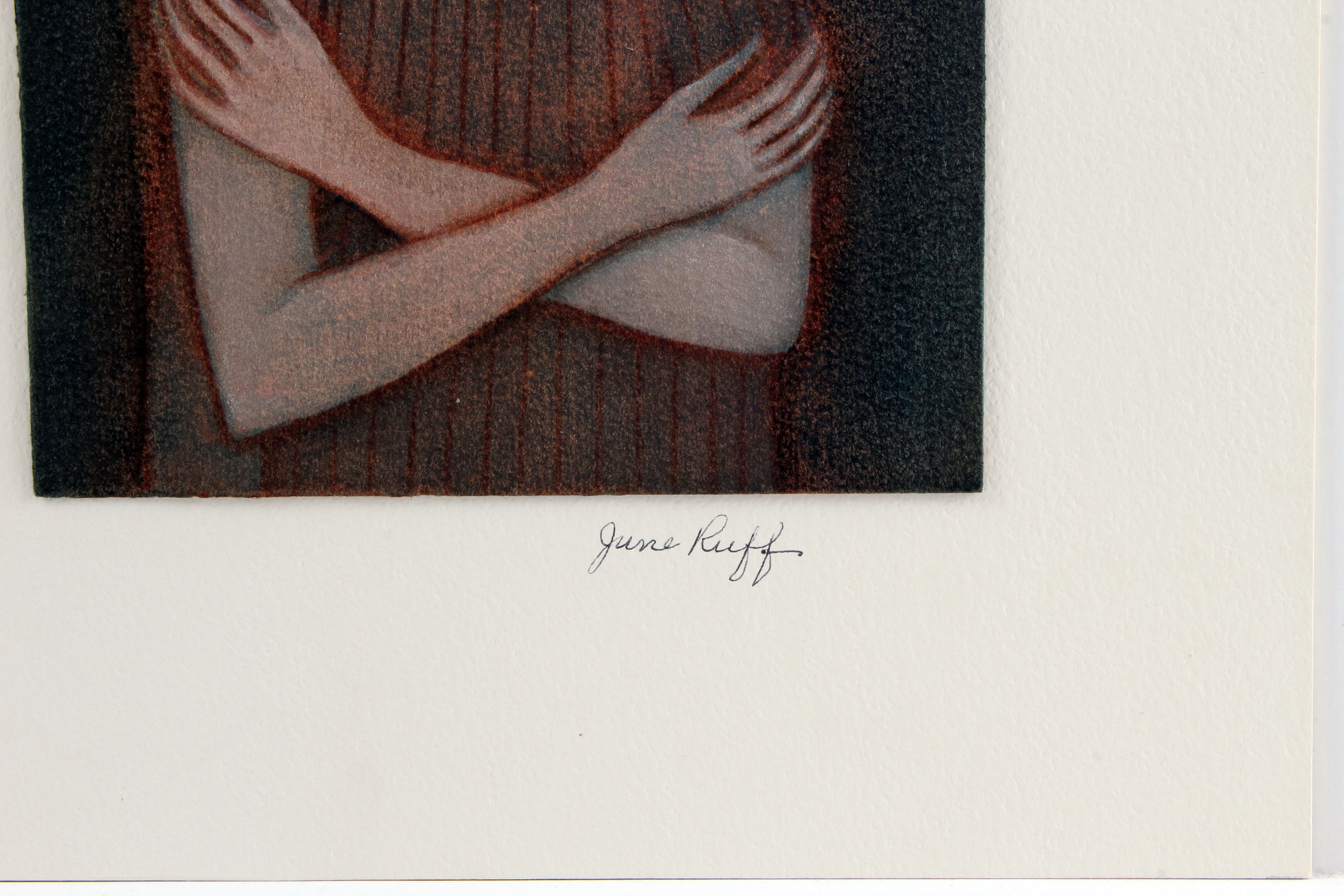 June Ruff Original Pastel Painting