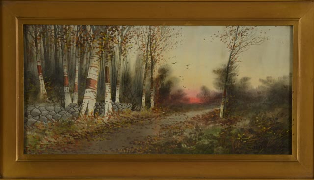 Grace Russell Raymond Original Watercolor Landscape