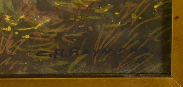 Grace Russell Raymond Original Watercolor Landscape