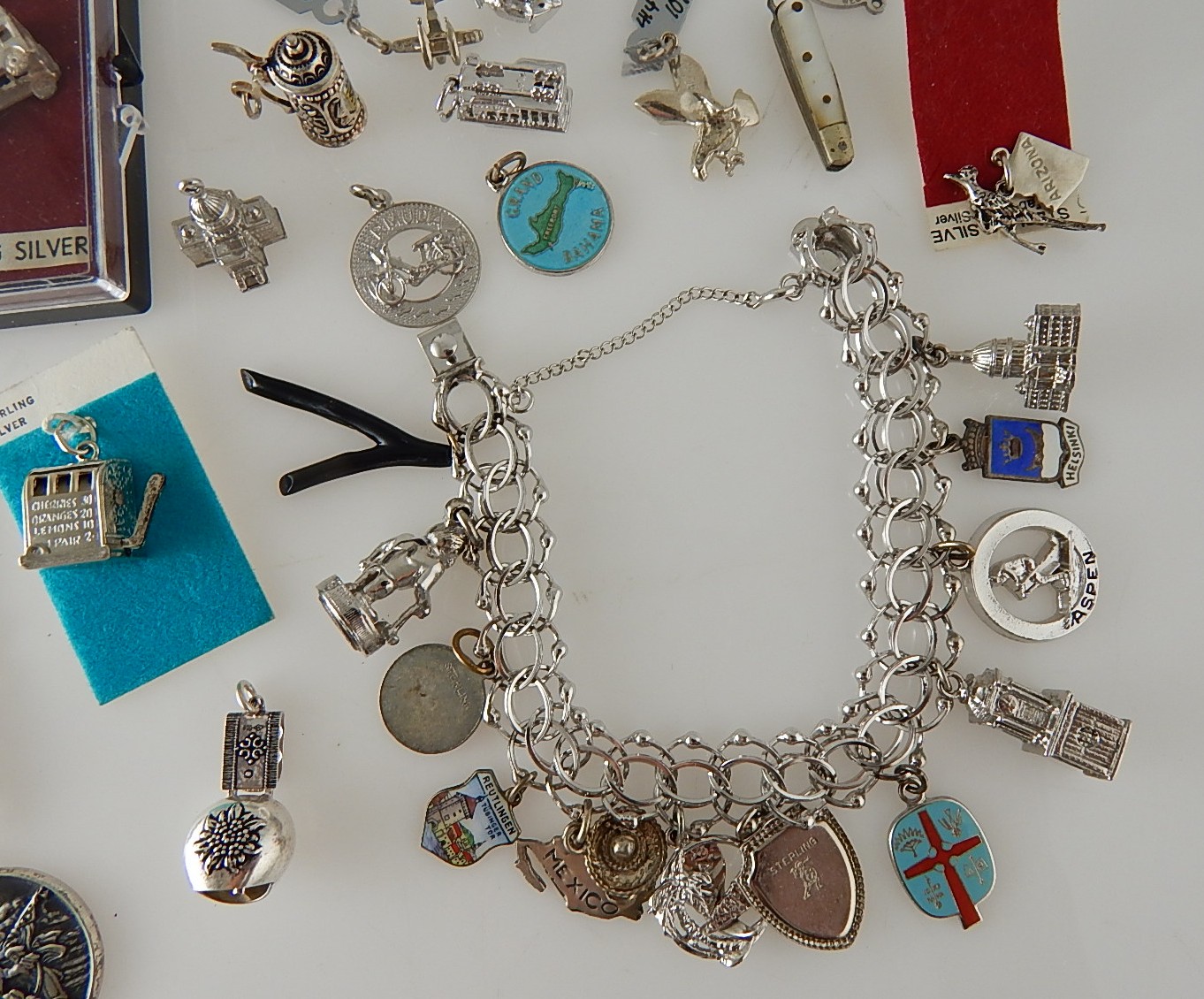 Sterling Silver Charms Bracelets/Charms