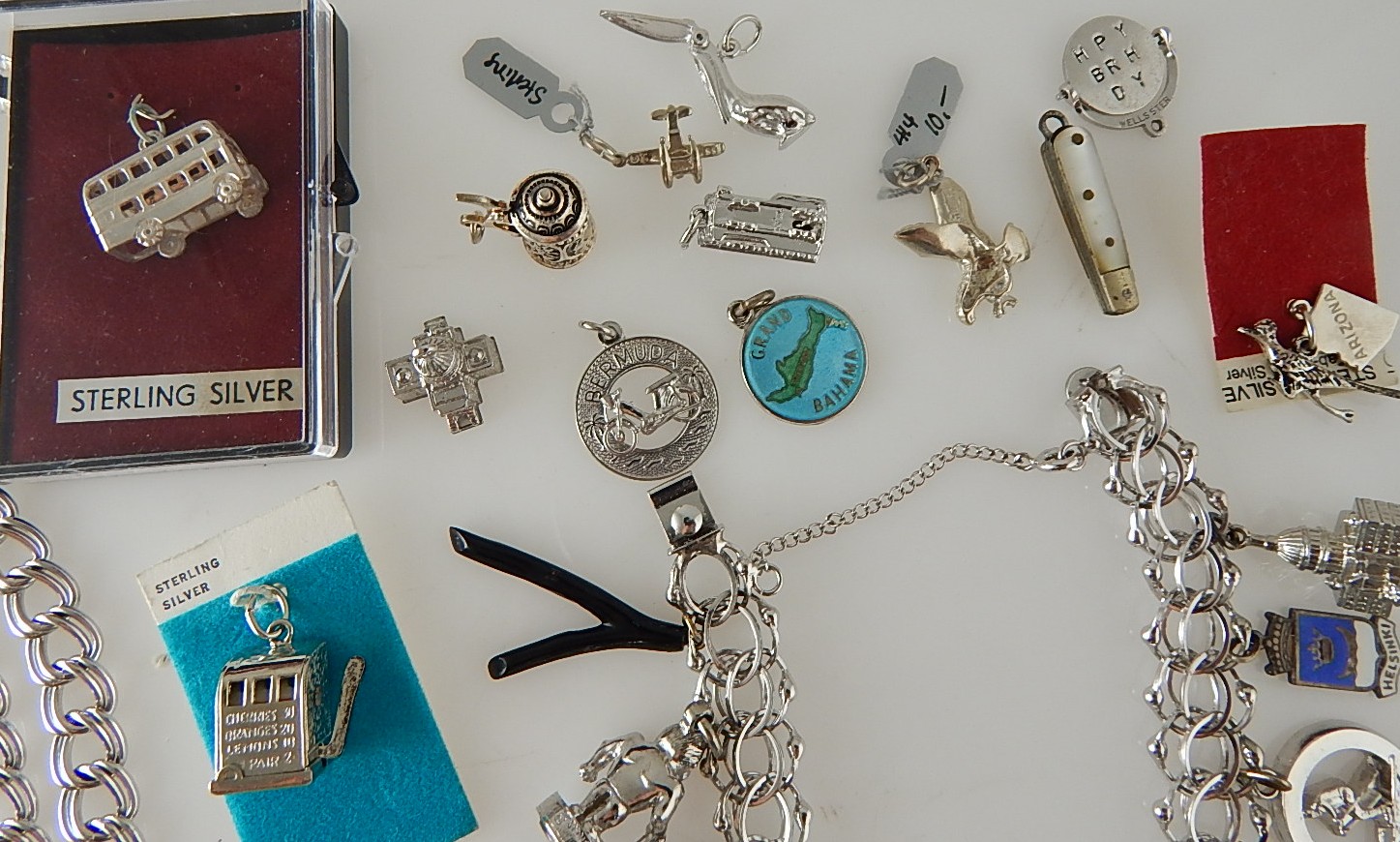 Sterling Silver Charms Bracelets/Charms