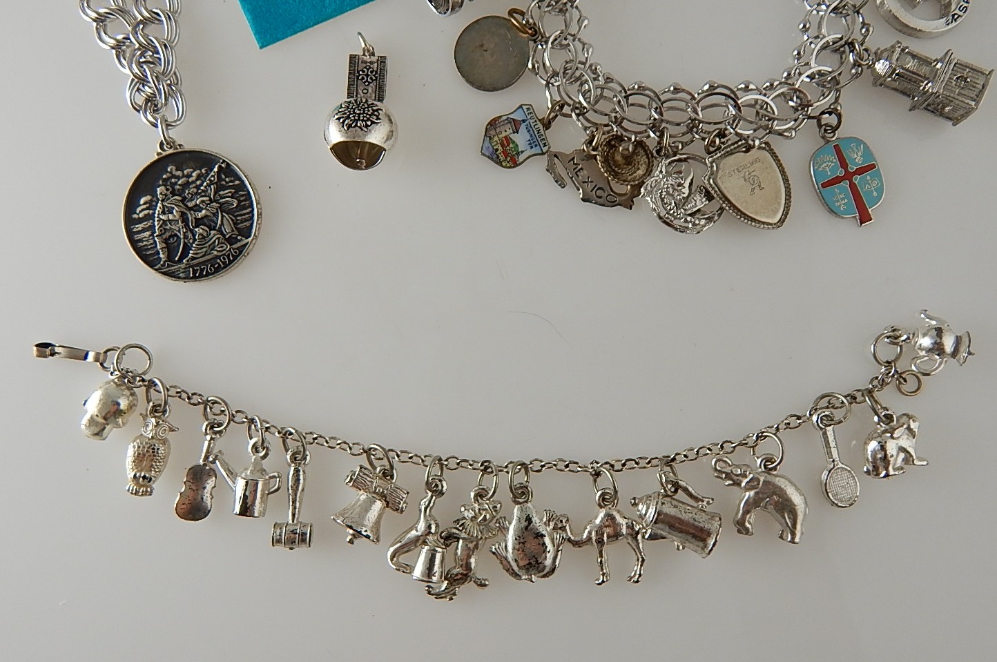 Sterling Silver Charms Bracelets/Charms