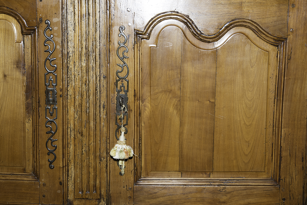 Antique French Provincial Fruitwood Buffet