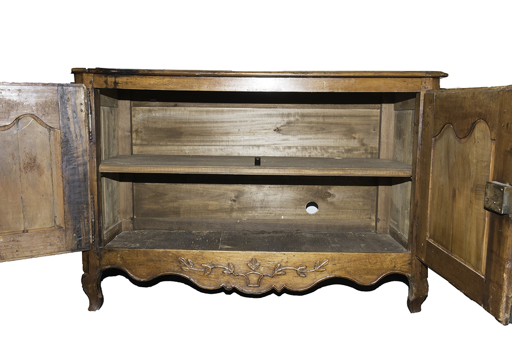 Antique French Provincial Fruitwood Buffet