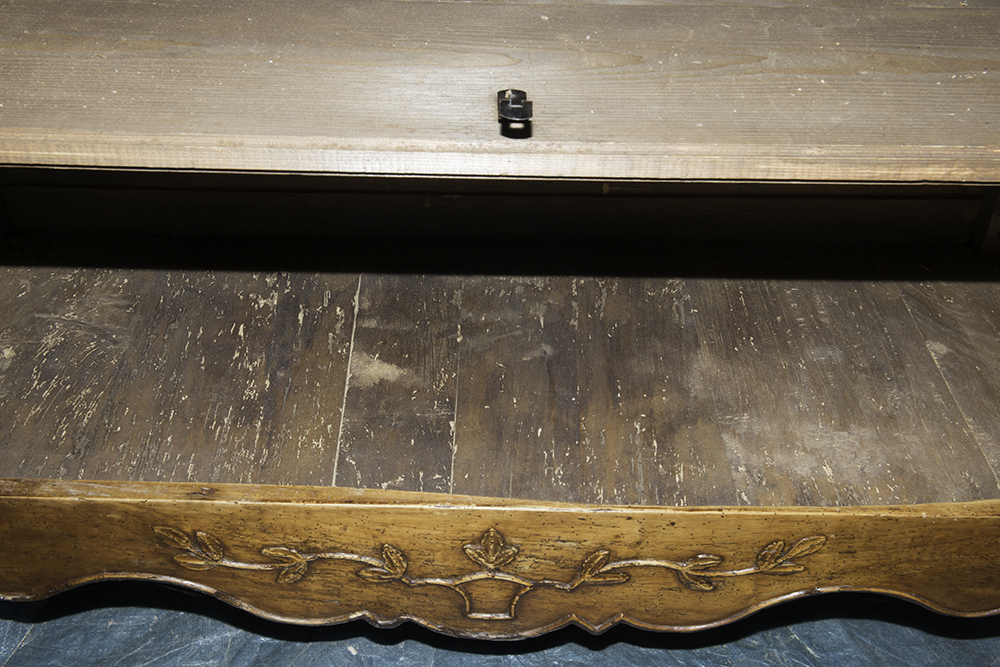 Antique French Provincial Fruitwood Buffet