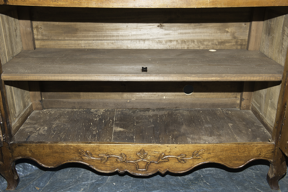 Antique French Provincial Fruitwood Buffet