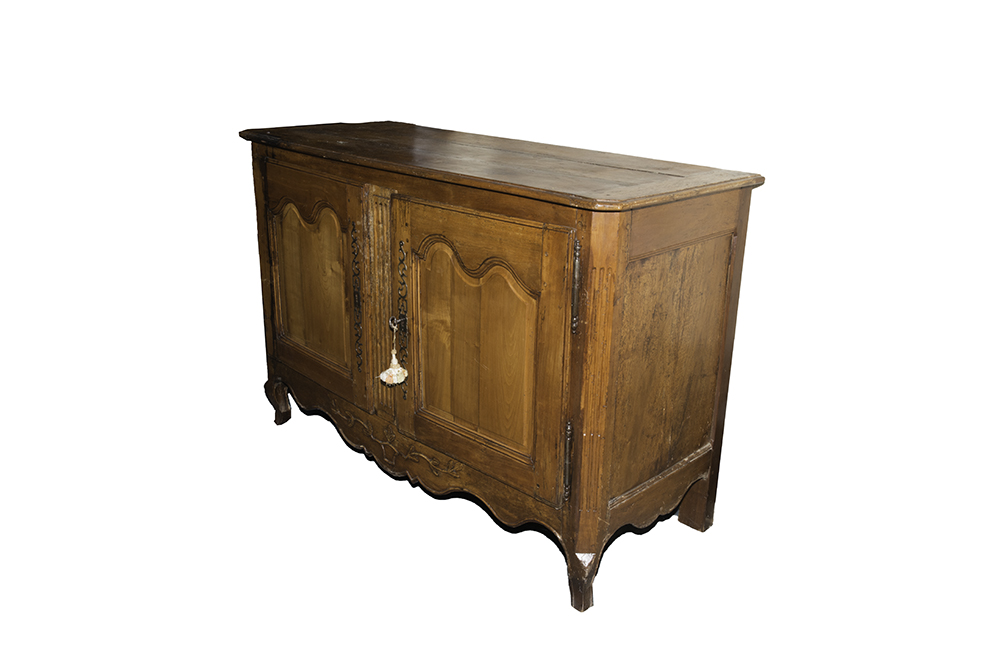 Antique French Provincial Fruitwood Buffet