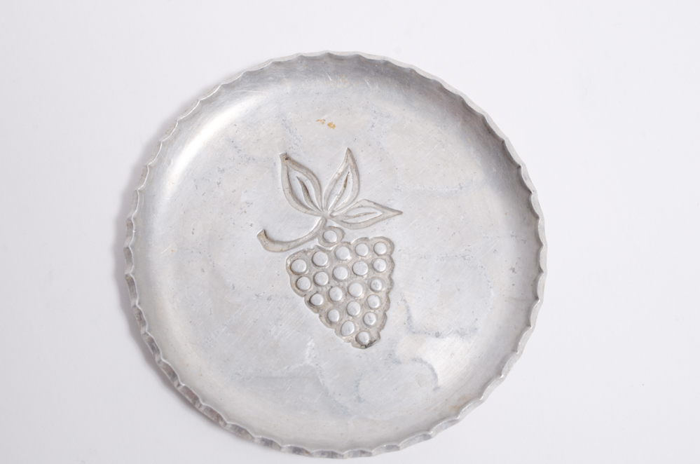 Vintage Aluminum Serving Ware and Decor