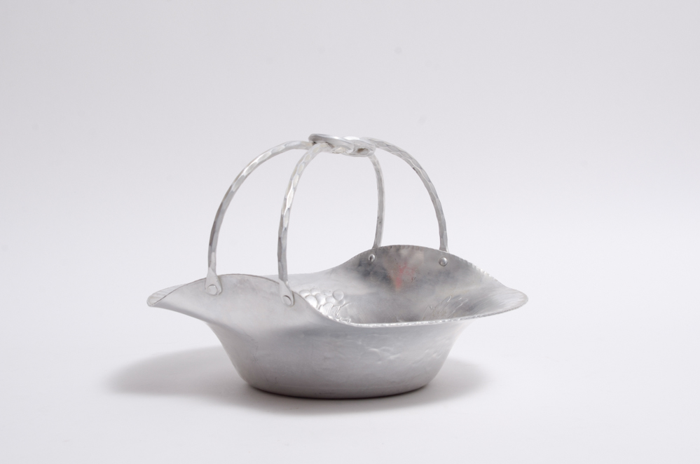 Vintage Aluminum Serving Ware and Decor