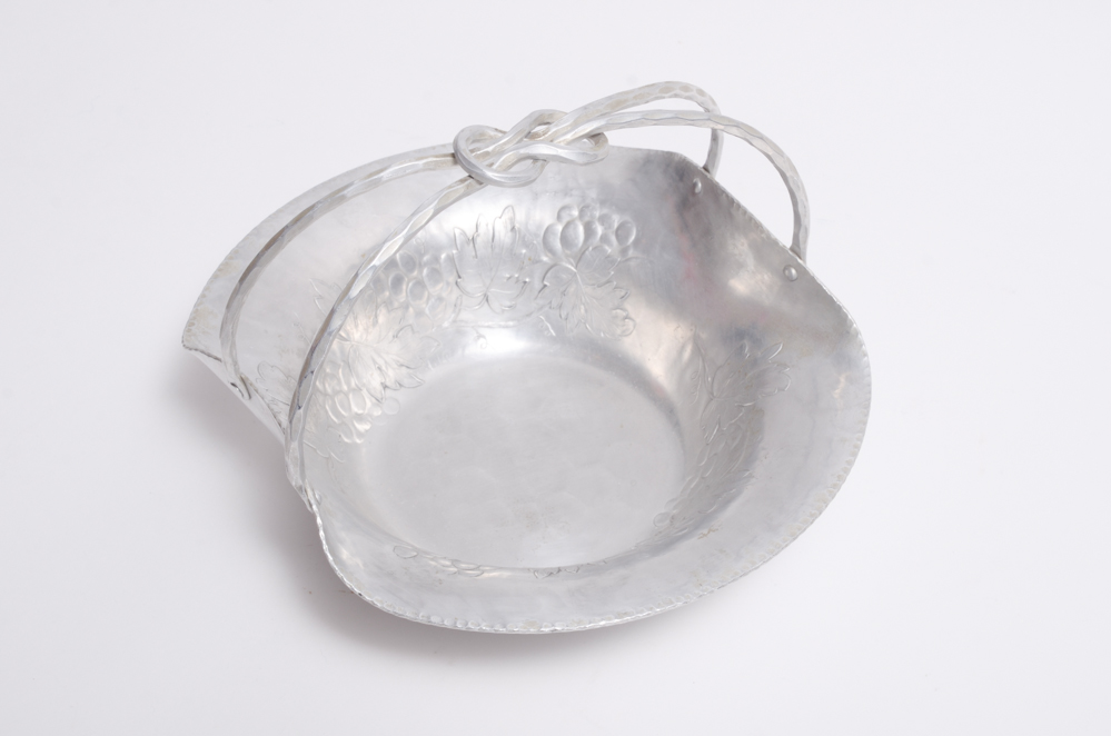 Vintage Aluminum Serving Ware and Decor