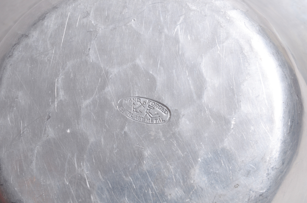 Vintage Aluminum Serving Ware and Decor