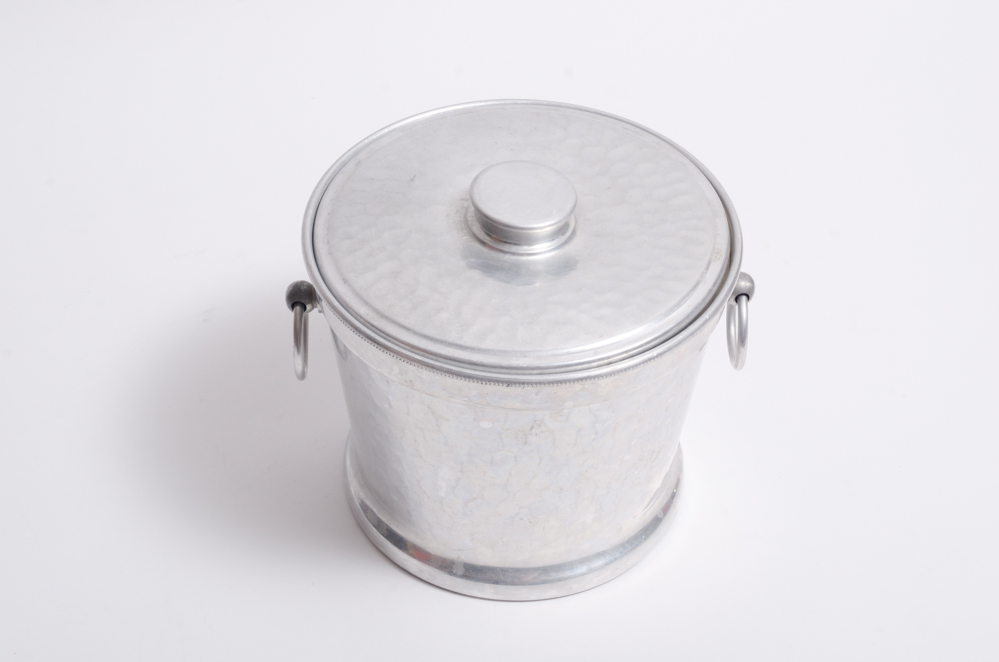 Vintage Aluminum Serving Ware and Decor