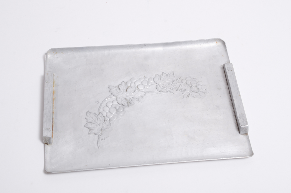 Vintage Aluminum Serving Ware and Decor