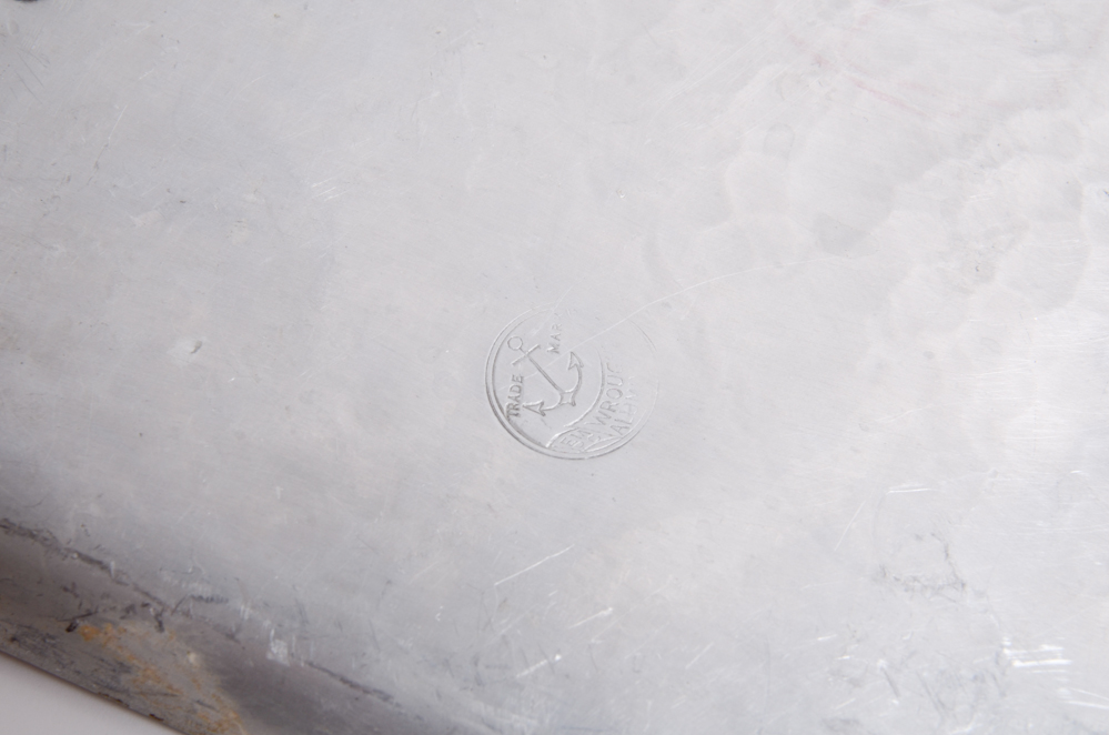 Vintage Aluminum Serving Ware and Decor