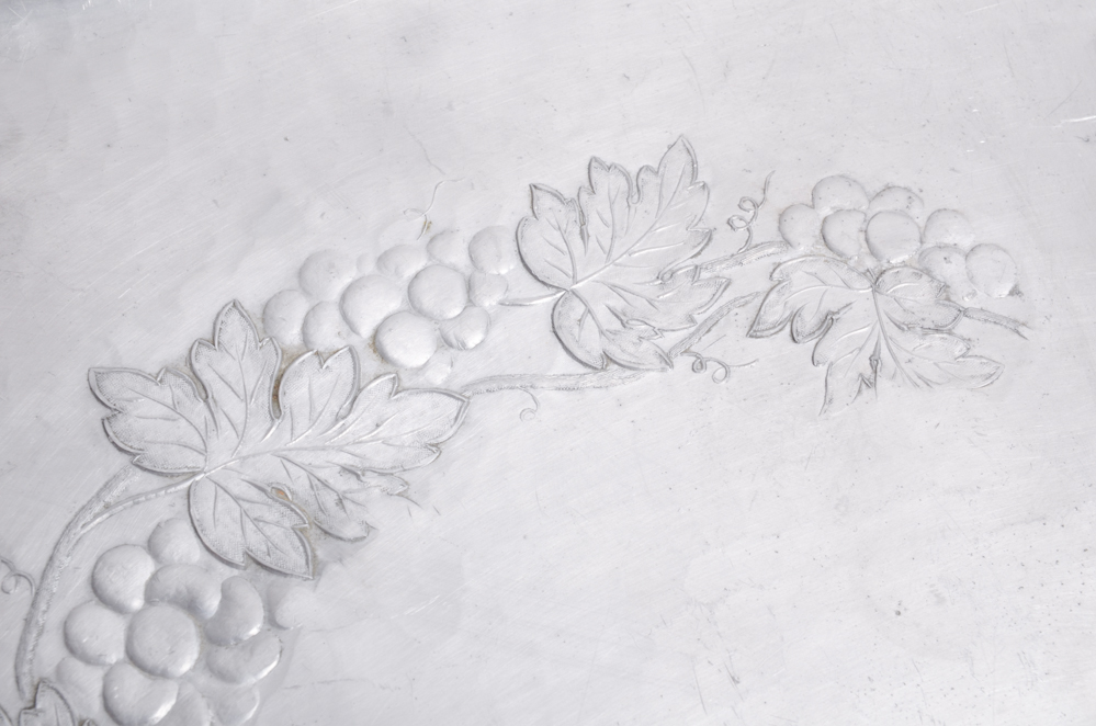 Vintage Aluminum Serving Ware and Decor