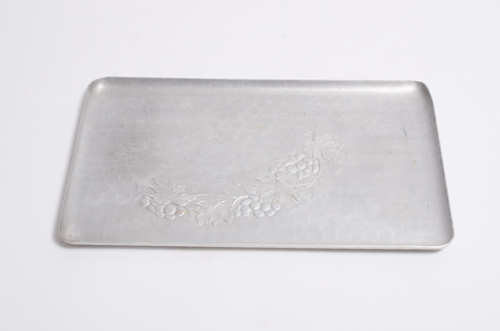 Vintage Aluminum Serving Ware and Decor