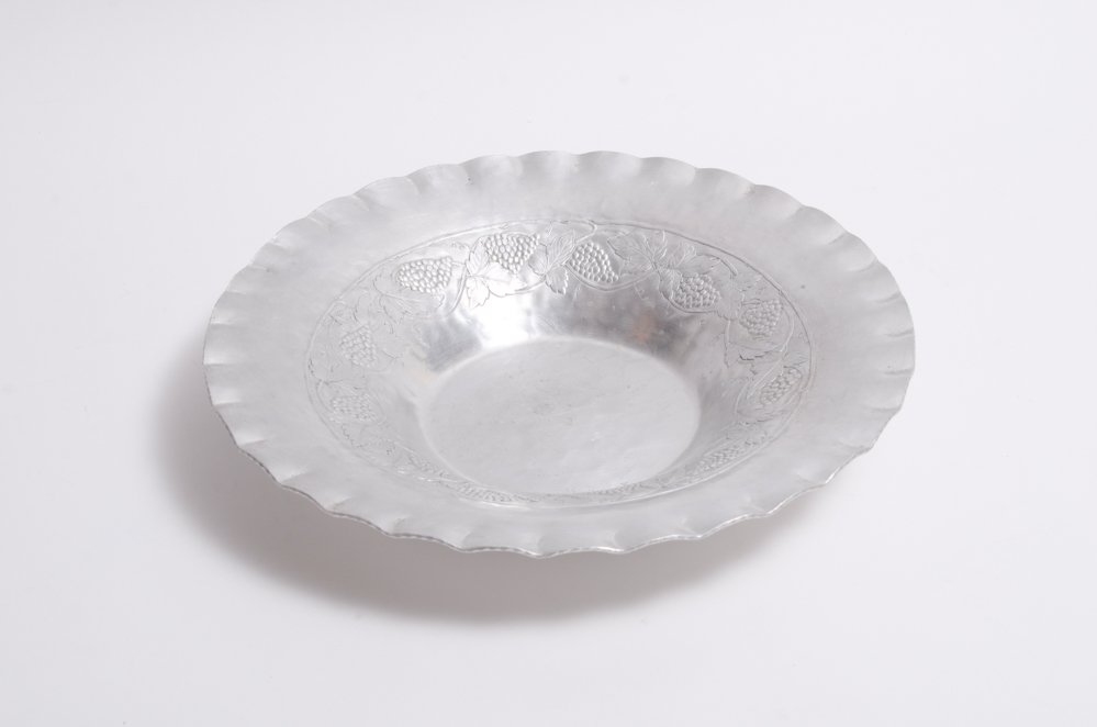 Vintage Aluminum Serving Ware and Decor